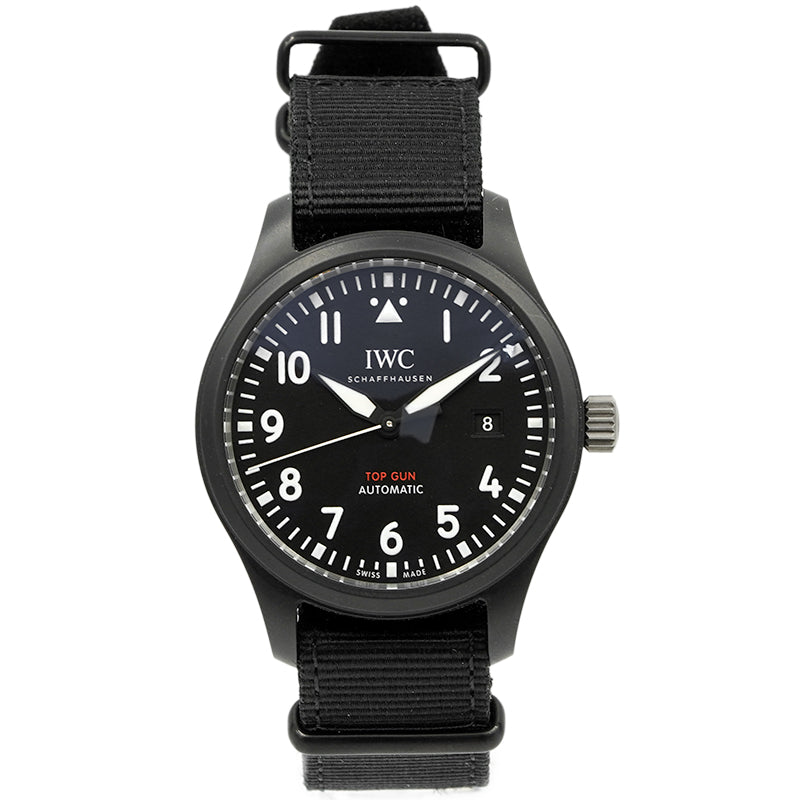 SOLD - 12/03/23 - IWC Top Gun 41mm Pilot Ceramic IW326906 B&P '23