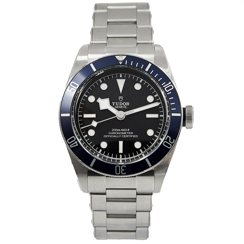 SOLD - 2/5/24 - Tudor Black Bay 79230B Blue Bezel Steel Bracelet 41mm 2022 B&P