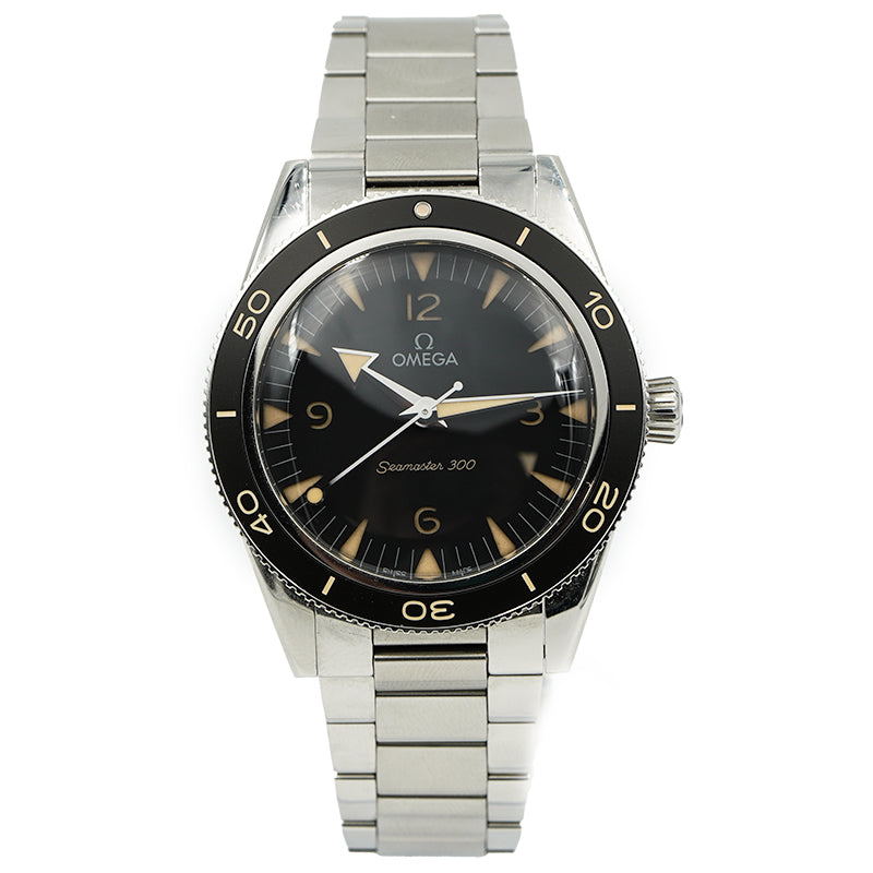 SOLD - 3/6/24 - Omega Seamaster 300 Heritage 41mm Stainless Steel 234.30.41.21.01.001 B&P 2023