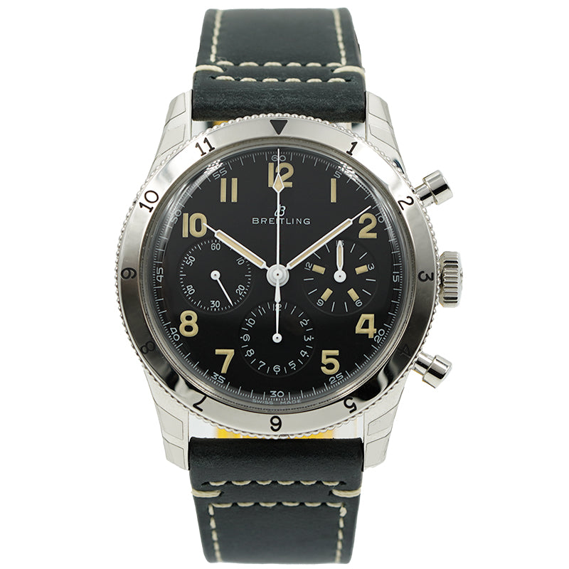SOLD - Breitling AVI Ref. 765 Re-Edition Black Dial AB0920131B1X1 Ltd. Edition