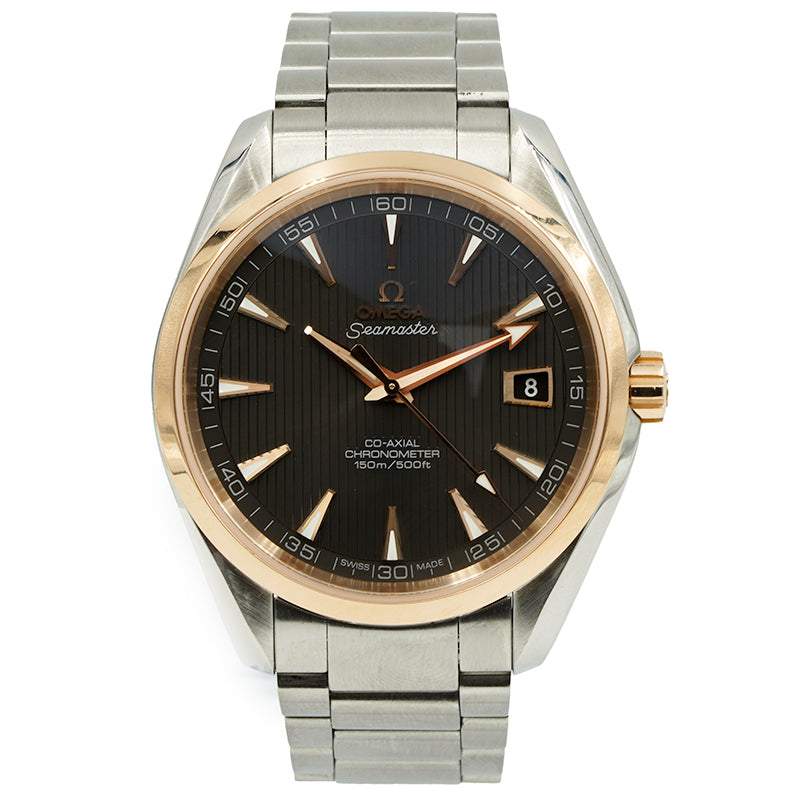 SOLD - 6/17/24 - Omega Seamaster Aqua Terra Steel & Gold 231.20.42.21.06.002 w. Box 2018
