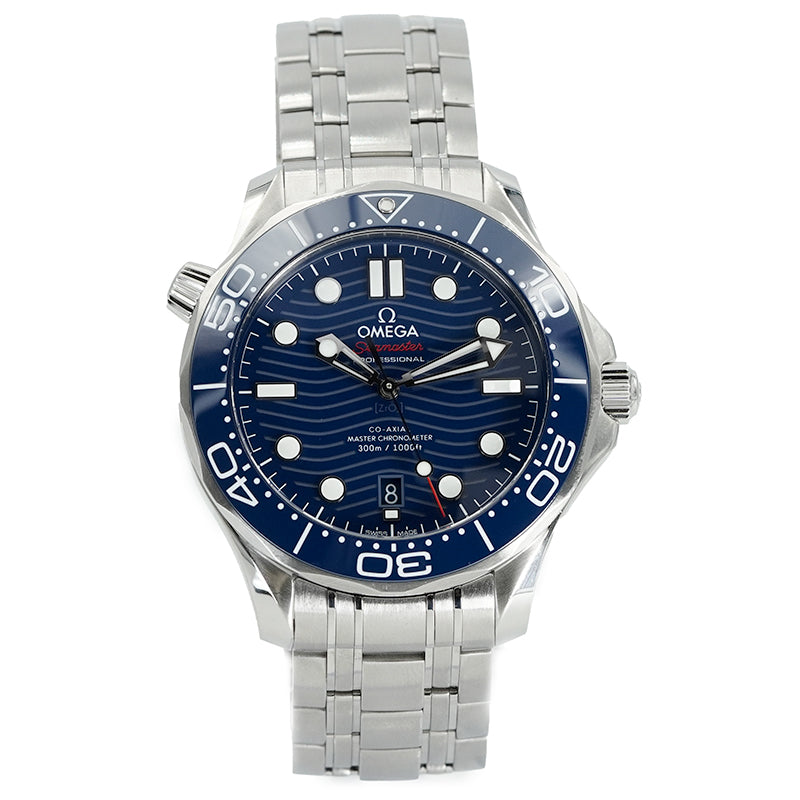 SOLD - 11/18/24/ - Omega Seamaster Diver 300 Blue 210.30.42.20.03.001 B&P 2023