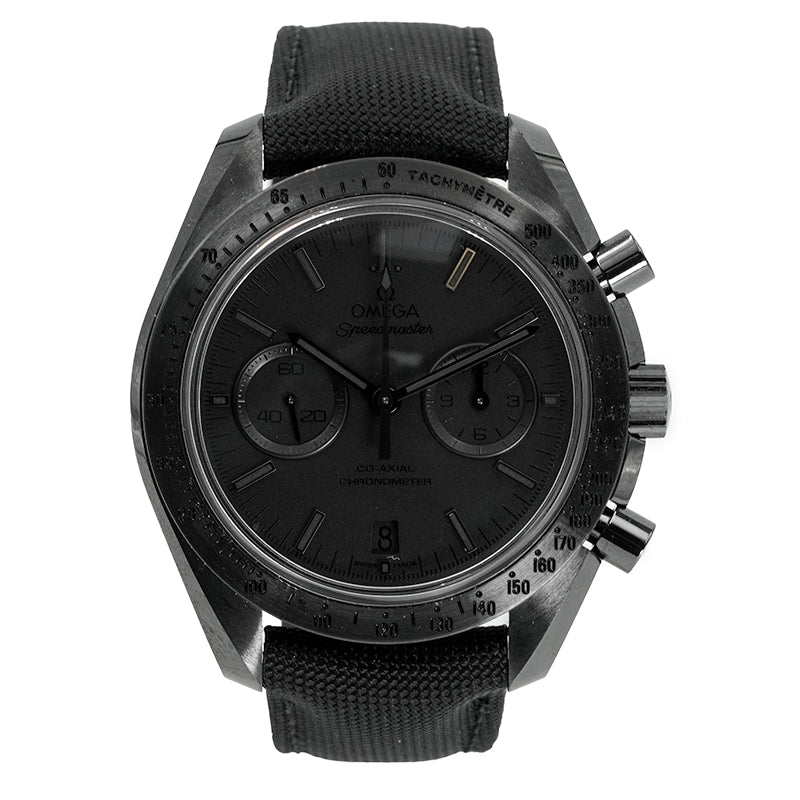 SOLD - 12/24/24 - Omega Speedmaster Dark Side of the Moon Black Black Chronograph 2021 44.25mm