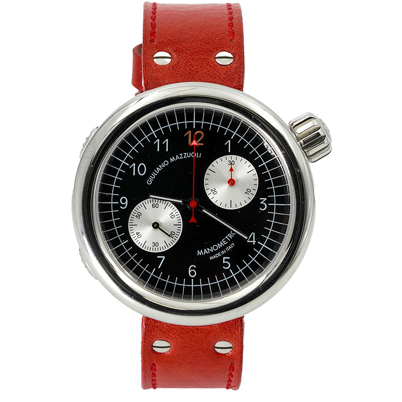 SOLD - 5/19/25 Giuliano Mazzouli Monometro Chronograph MC02N B&P 2018 45mm