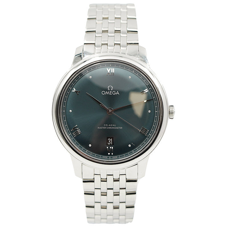 SOLD - 10/3/24 - Omega De Ville Prestige 40mm Green Dial B&P 2023 434.10.40.20.10.001