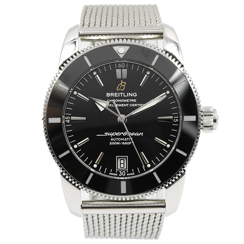 SOLD - Breitling Superocean Heritage AB2010121B1A1 42mm Mesh Bracelet in Steel