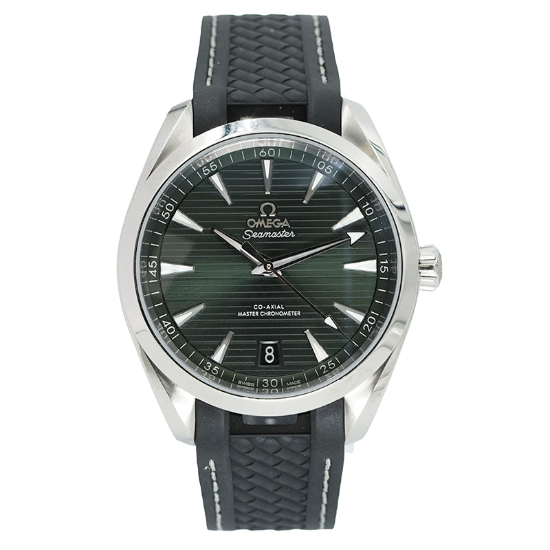 SOLD - 1/8/24 - Omega Seamaster Aqua Terra Green 220.13.41.21.10.001 B&P '23 41mm