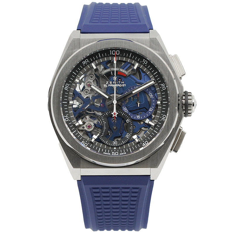 Zenith DEFY El Primero 21 Titanium 44mm 95.9002.9004/78.R590 B&P 2023