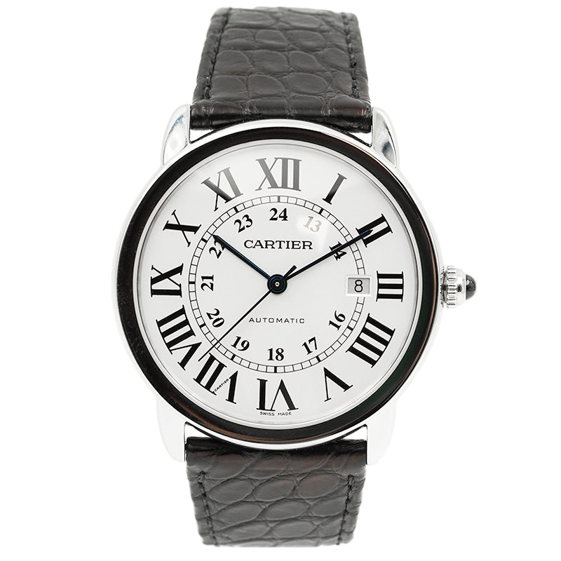 SOLD - 4/21/23 - Cartier Ronde Solo De Cartier Stainless Steel 42mm