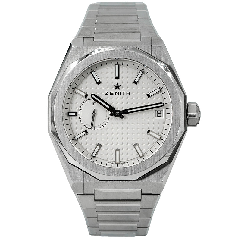 SOLD - 8/16/25 - Zenith Defy Skyline 41mm White Dial 03.9300.3620/01.I001 B&P 2024