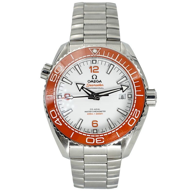 SOLD - 4/26/25 - Omega Seamaster Planet Ocean 215.30.44.21.04.001 Orange Creamsicle B&P 2023