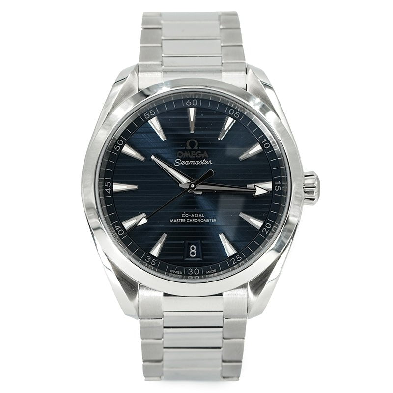 SOLD - 4/18/25 - Omega Seamaster Aqua Terra Blue Dial 220.10.41.21.03.004 41mm B&P 2022