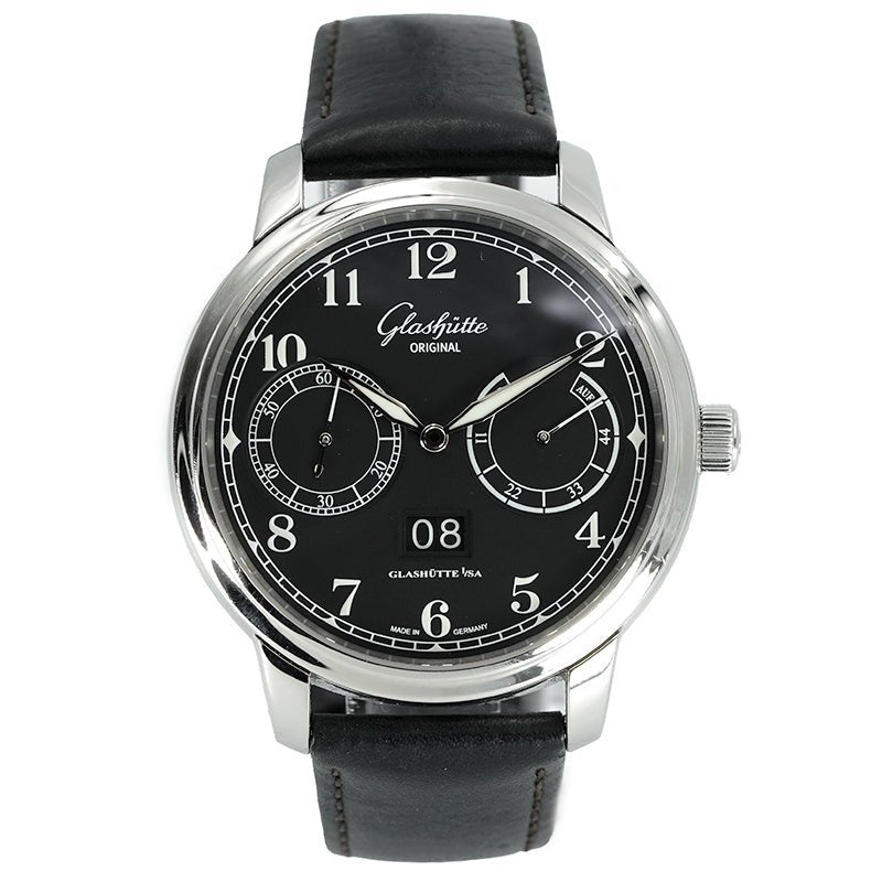 Glashutte Original Senator Observer 100-14-07-02-30 Black Dial 44mm 2021