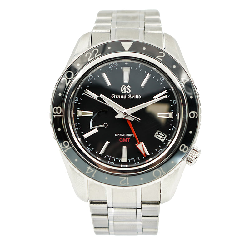 SOLD - 8/19/23 - Grand Seiko GMT SBGE201 Sport Collection Stainless Steel B&P 2018