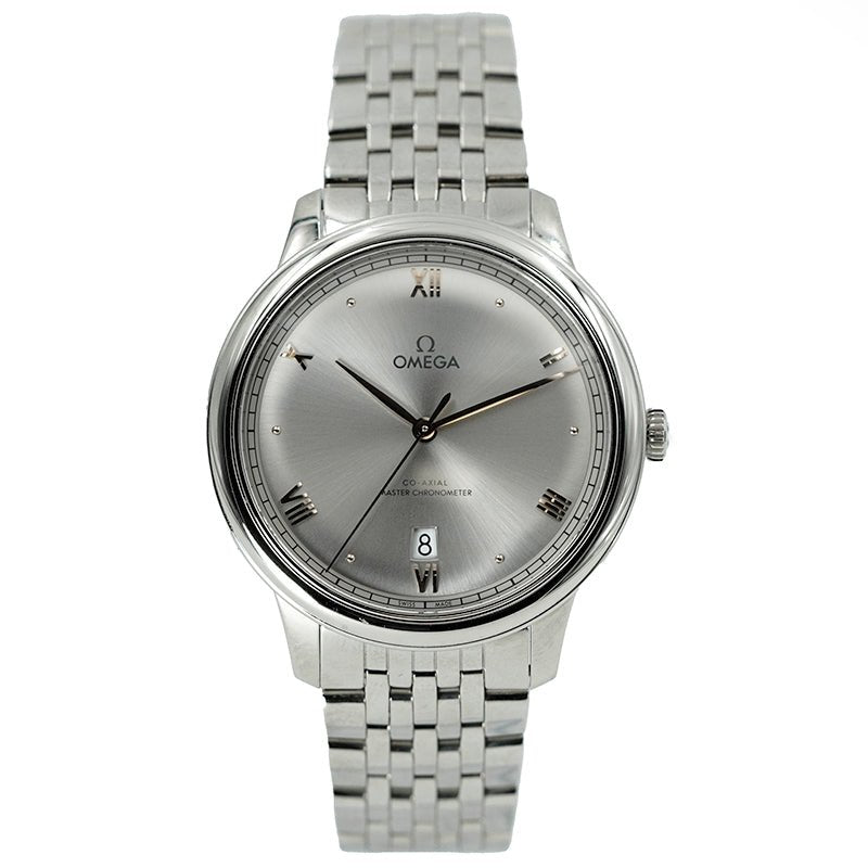 SOLD - 5/10/25 - Omega De Ville Prestige 434.10.40.20.06.001 40mm Silver Dial 40mm B&P 2024