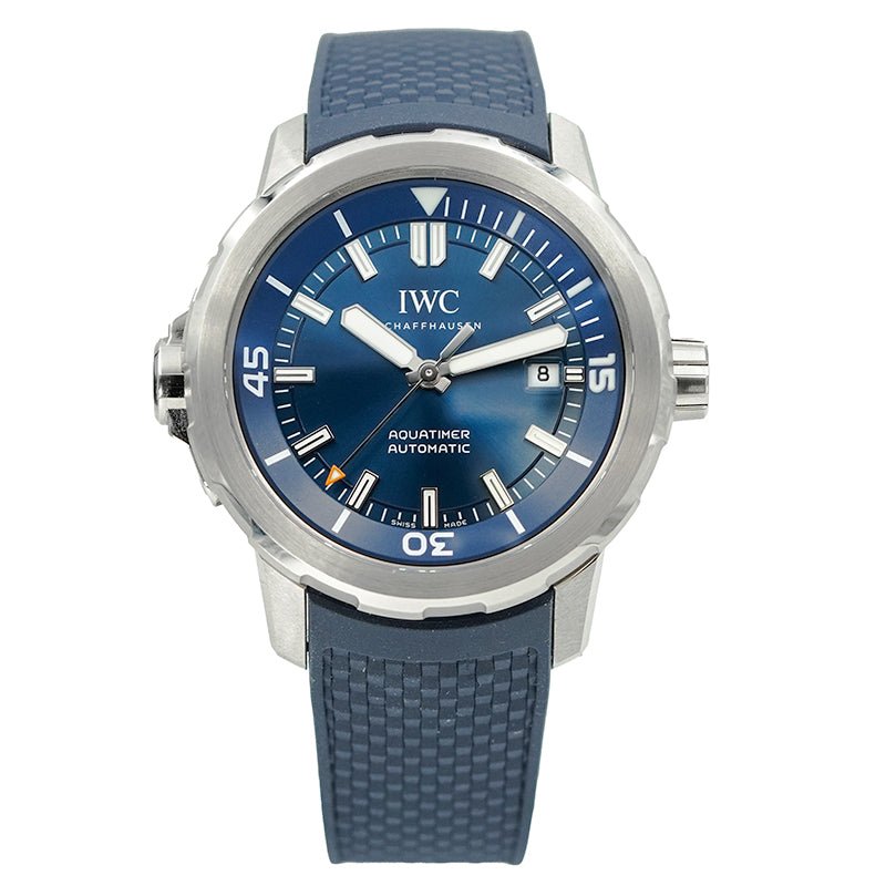 SOLD - 6/14/25 - IWC Aquatimer IW328801 Stainless Steel on Rubber 42mm B&P 2024