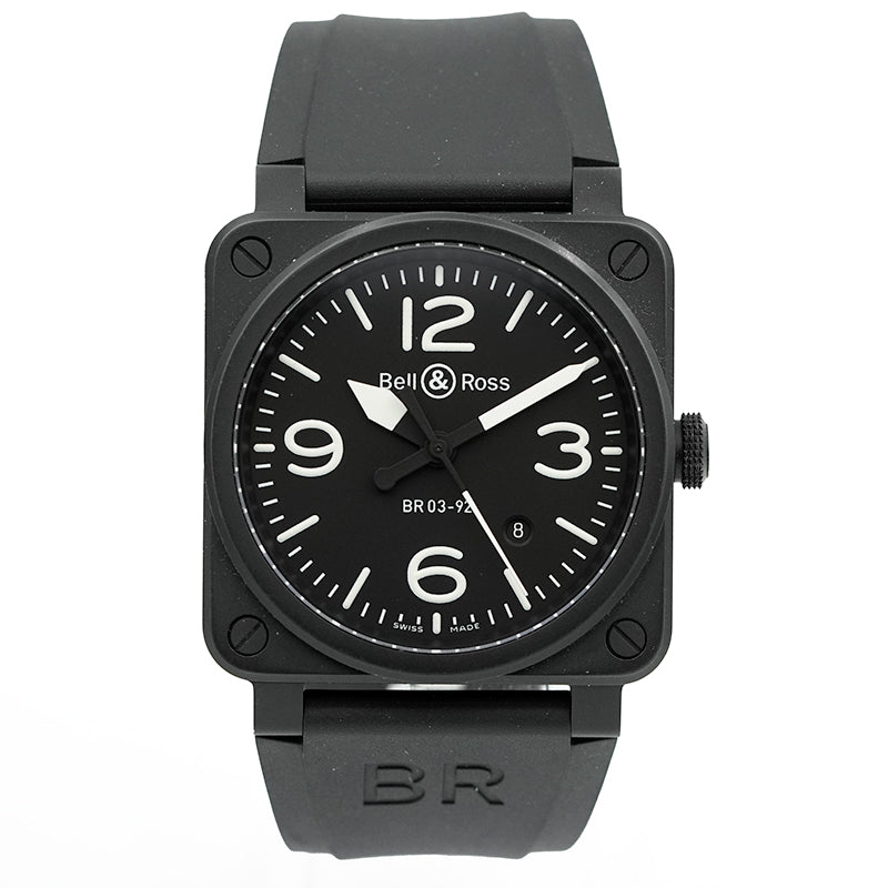 SOLD - 7/14/25 - Bell & Ross BR 03-92 Black Matte BR0392-BL-CE w/Box