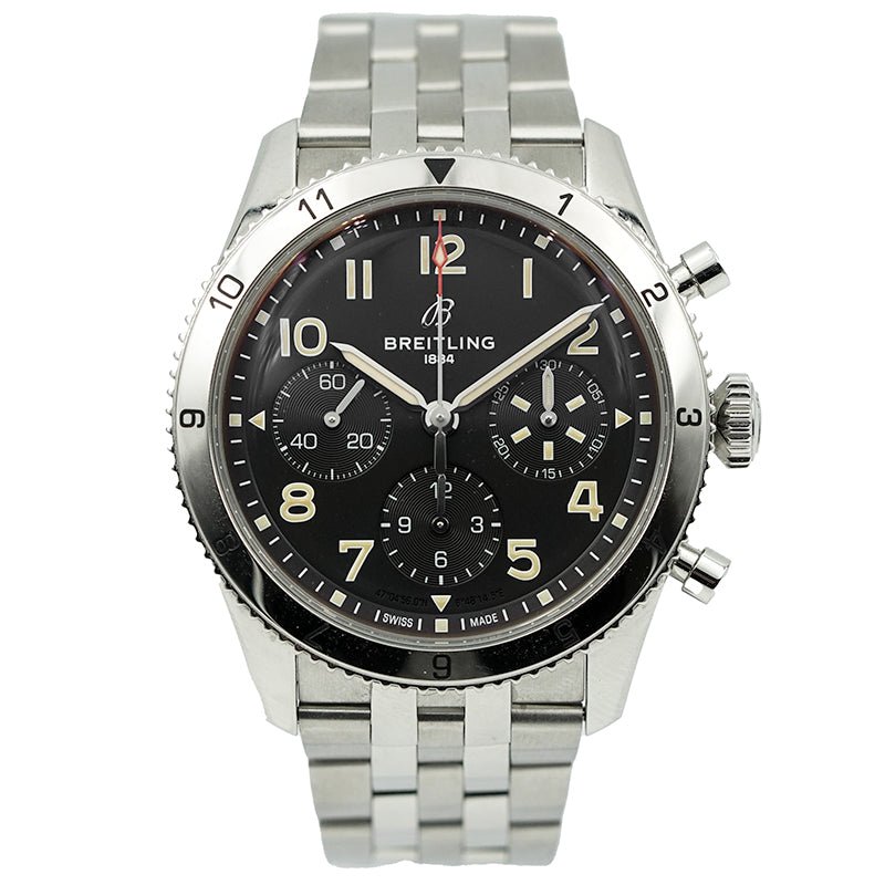 Breitling Classic AVI Chronograph P-51 Mustang A23380 42mm B&P 2024