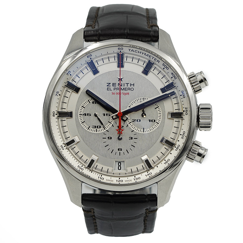 SOLD - 1/29/24 - Zenith El Primero Sport 45mm Chronograph B&P 2018 03.2280.400