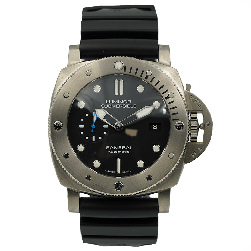 SOLD - 11/21/23 - Panerai Luminor Submersible PAM01305 47mm Titanium 2017