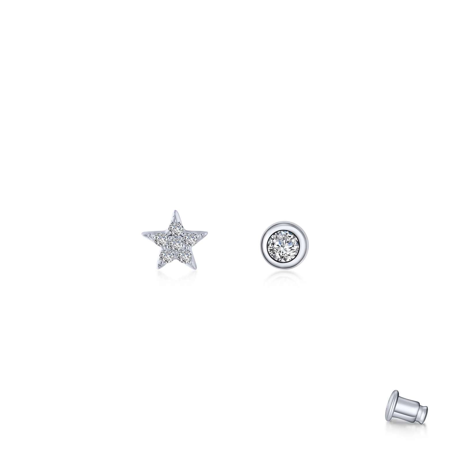 Starfall Stud Earrings 0.10cttw