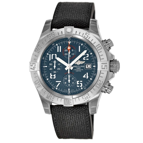 Breitling Men's E1338310-M536-253S Avenger Bandit Chronograph Grey Canvas and Rubber Watch