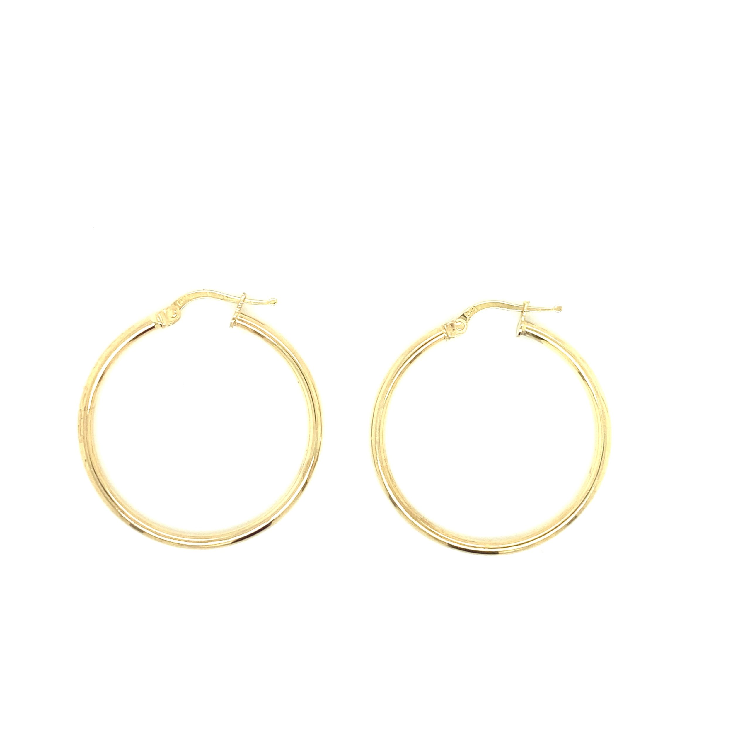 SLIM SMOOTH HOOPS