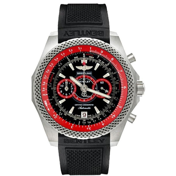Breitling Men's E2736529-BA62-220S Bentley Supersports Chronograph Black Rubber Watch