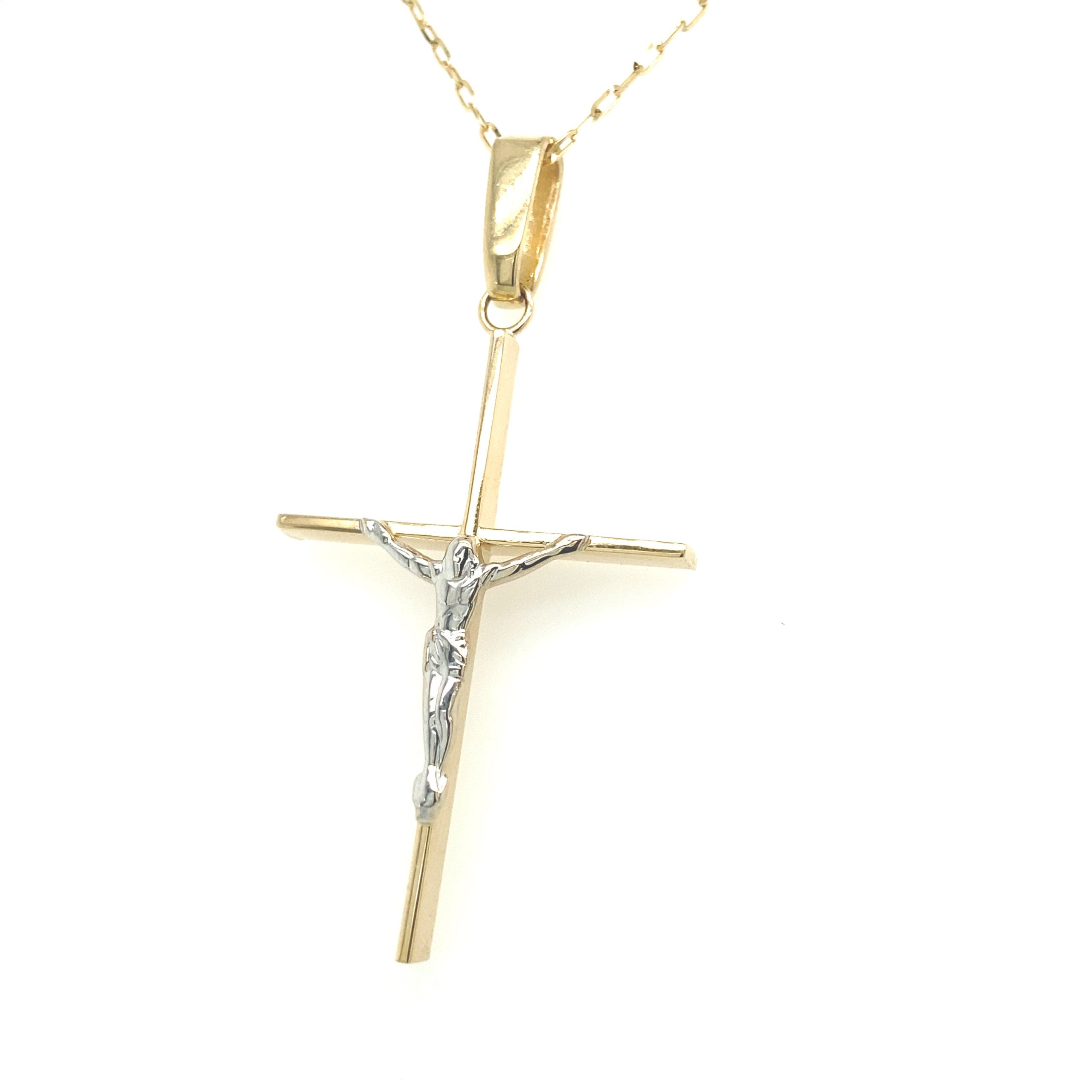 14K Gold Cross with Image