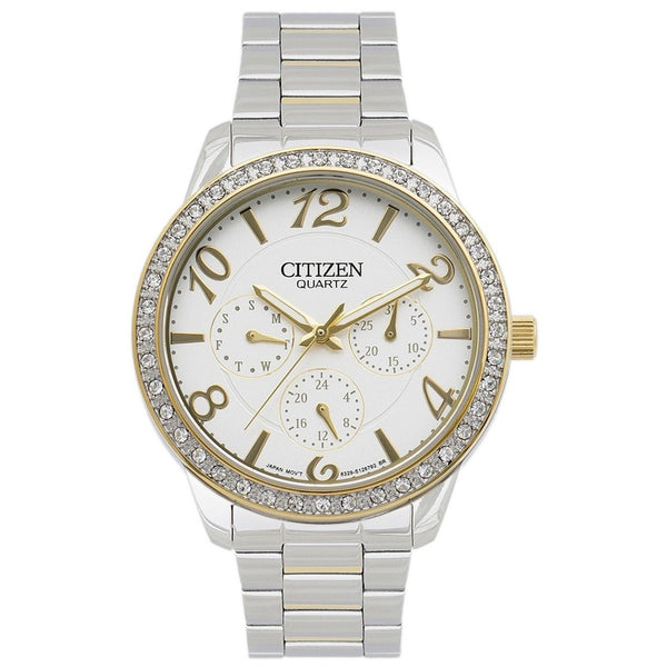 Citizen Women's ED8124-53A Multi-Function Two-Tone Stainless Steel Watch