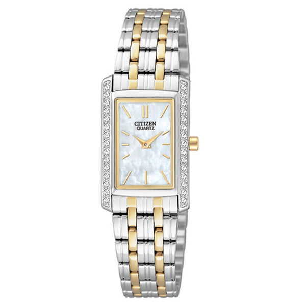 Citizen Women's EK1124-54D Crystal Two-Tone Stainless Steel Watch
