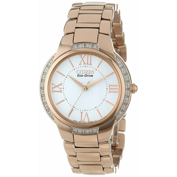 Citizen Women's EM0093-59A Ciena Rose Gold-Tone Stainless Steel Watch