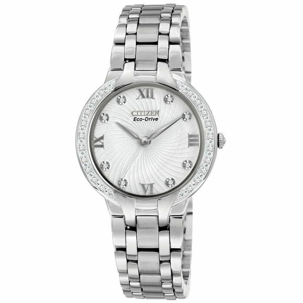 Citizen Women's EM0120-58A Bella Grey Titanium Watch