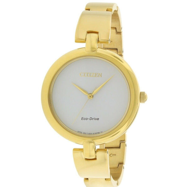 Citizen Women's EM0222-82A Silhouette Gold-Tone Stainless Steel Watch