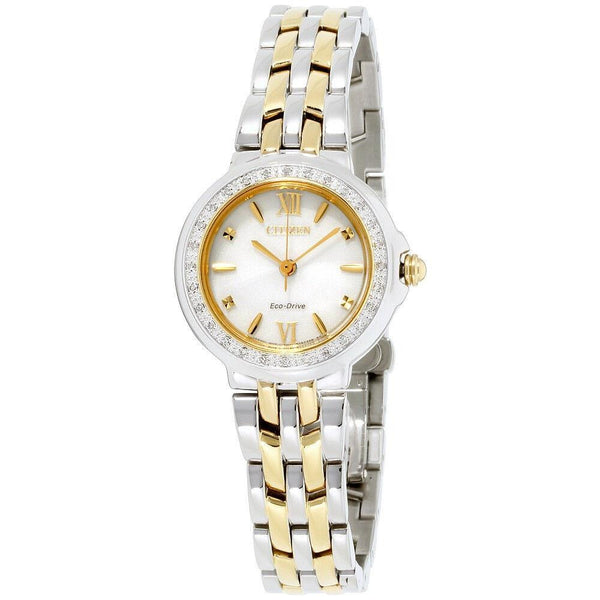 Citizen Women's EM0444-56A Silhouette Two-Tone Stainless Steel Watch