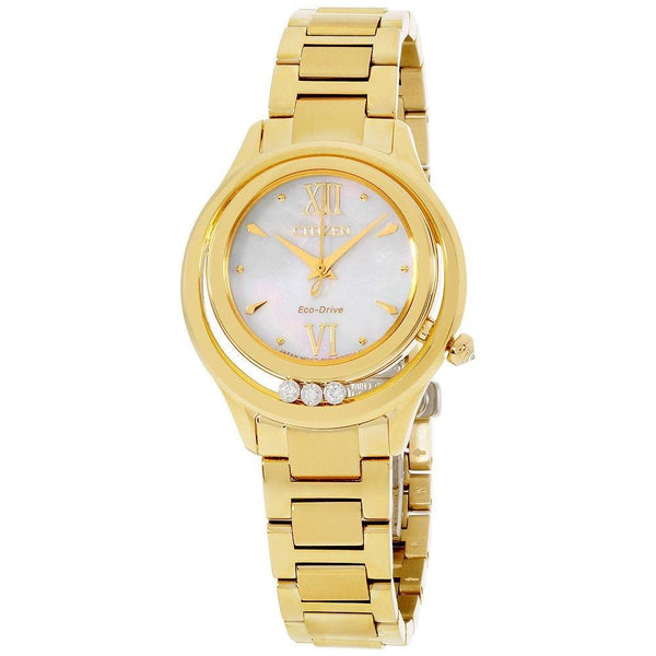 Citizen Women's EM0512-58D L Sunrise LS Gold-Tone Stainless Steel Watch