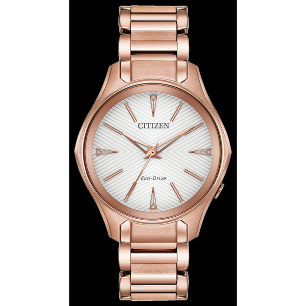 Citizen Women's EM0593-56A Modena Rose Gold-Tone Stainless Steel Watch