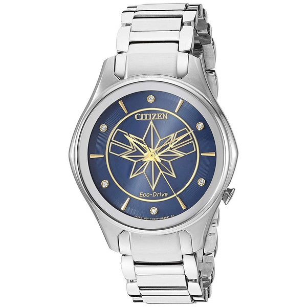Citizen Women's EM0596-58W Captain Marvel Stainless Steel Watch