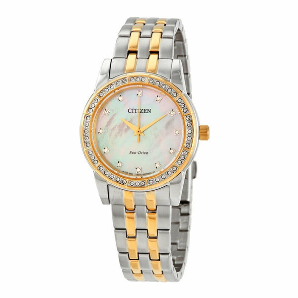 Citizen Women's EM0774-51D Silhouette Crystal Two-Tone Stainless Steel Watch