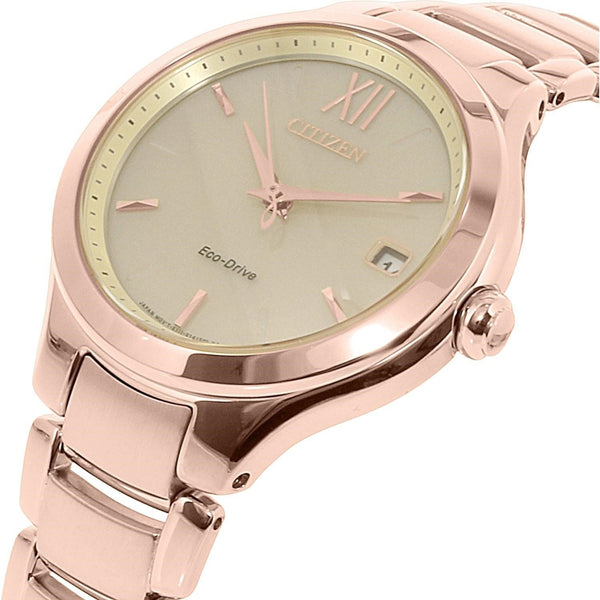Citizen Women's EO1163-57P Eco-Drive Gold-Tone Stainless Steel Watch