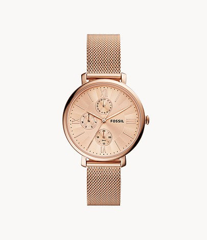 Jaqueline Multifunction Rose-Gold Stone Watches