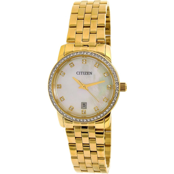 Citizen Women's EU6032-51D Citizen Quartz Gold-Tone Stainless Steel Watch