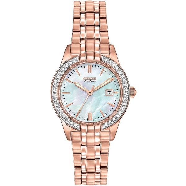 Citizen Women's EW1683-65D Silhouette Rose Gold-Tone Stainless Steel Watch
