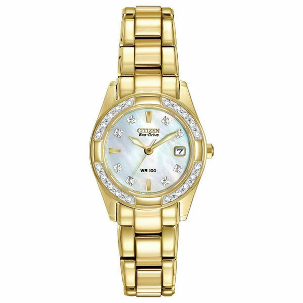 Citizen Women's EW1822-52D Regent Gold-Tone Stainless Steel Watch
