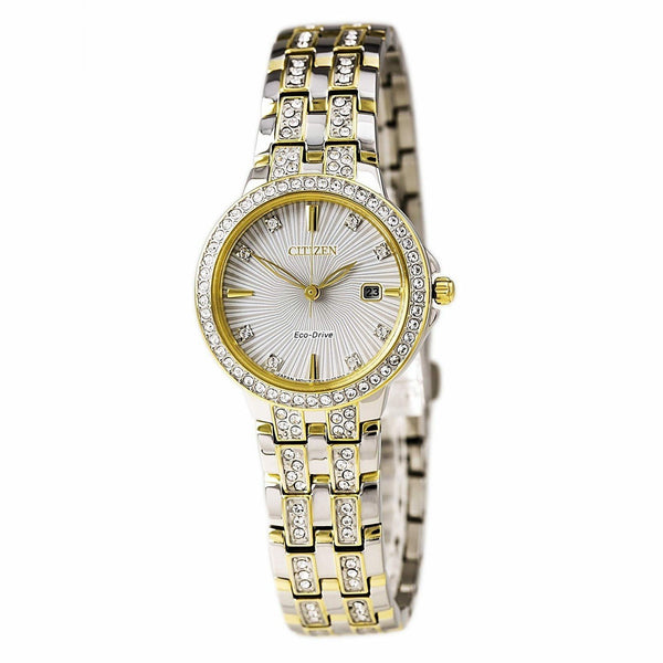 Citizen Women's EW2344-57A Silhouette Crystal Two-Tone Stainless Steel Watch