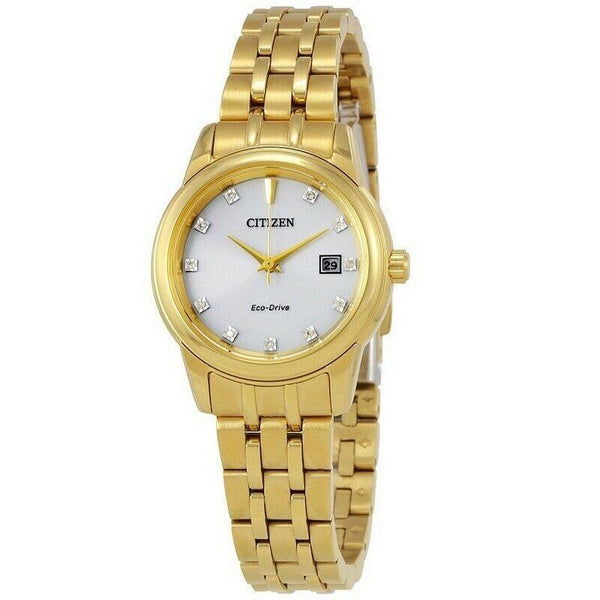 Citizen Women's EW2392-54A Diamond Gold-Tone Stainless Steel Watch