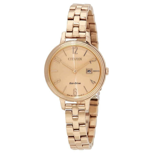 Citizen Women's EW2443-55X Chandler Rose Gold-Tone Stainless Steel Watch