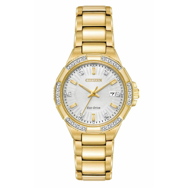 Citizen Women's EW2462-51A Riva Gold-Tone Stainless Steel Watch