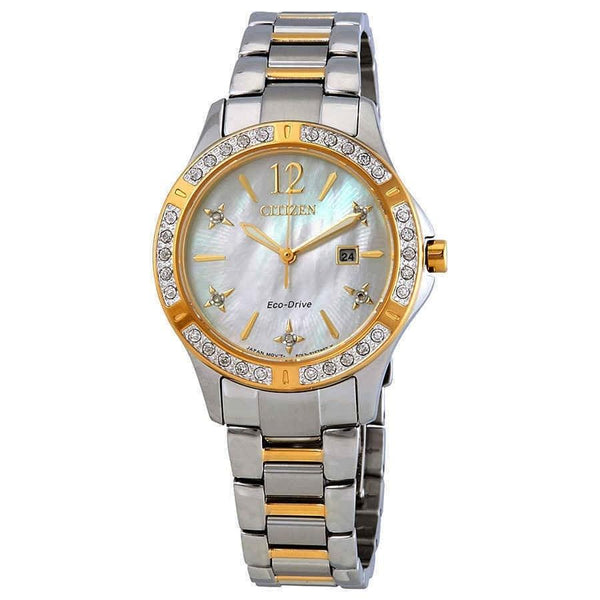 Citizen Women's EW2514-59D Elektra Two-Tone Stainless Steel Watch