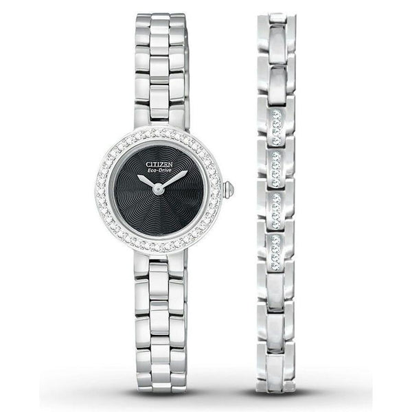 Citizen Women's EX1080-64E Eco-Drive Stainless Steel Watch